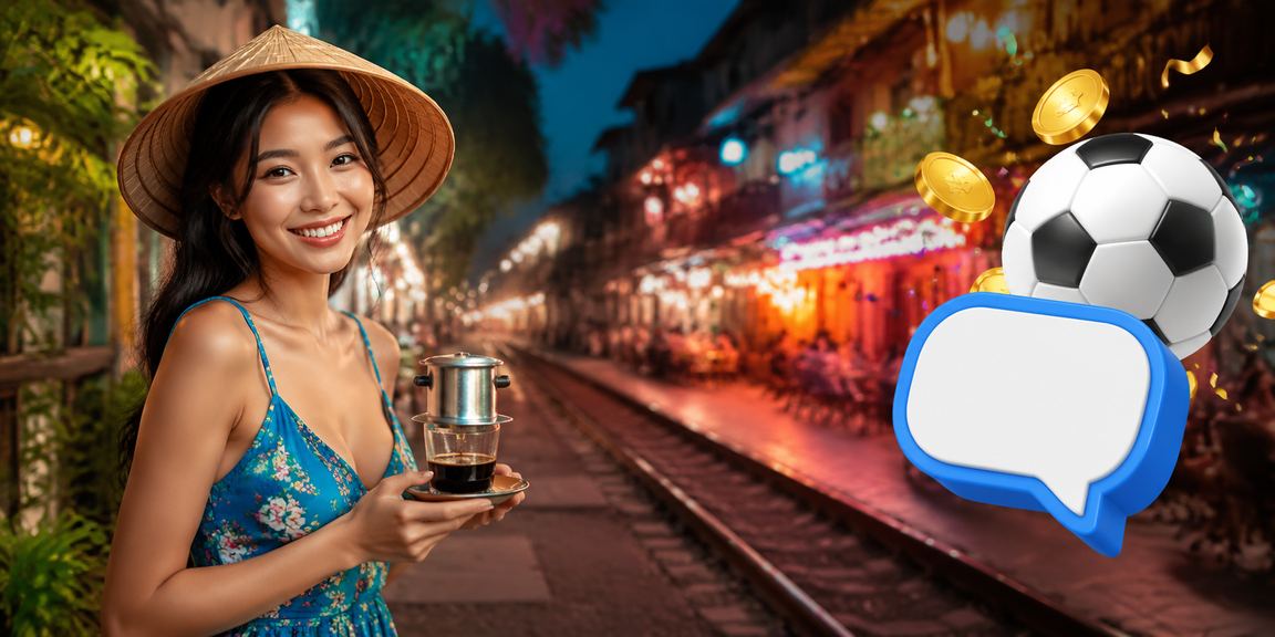 Người hâm mộ bóng đá Hà Nội theo dõi cá cược thể thao bên tách cà phê