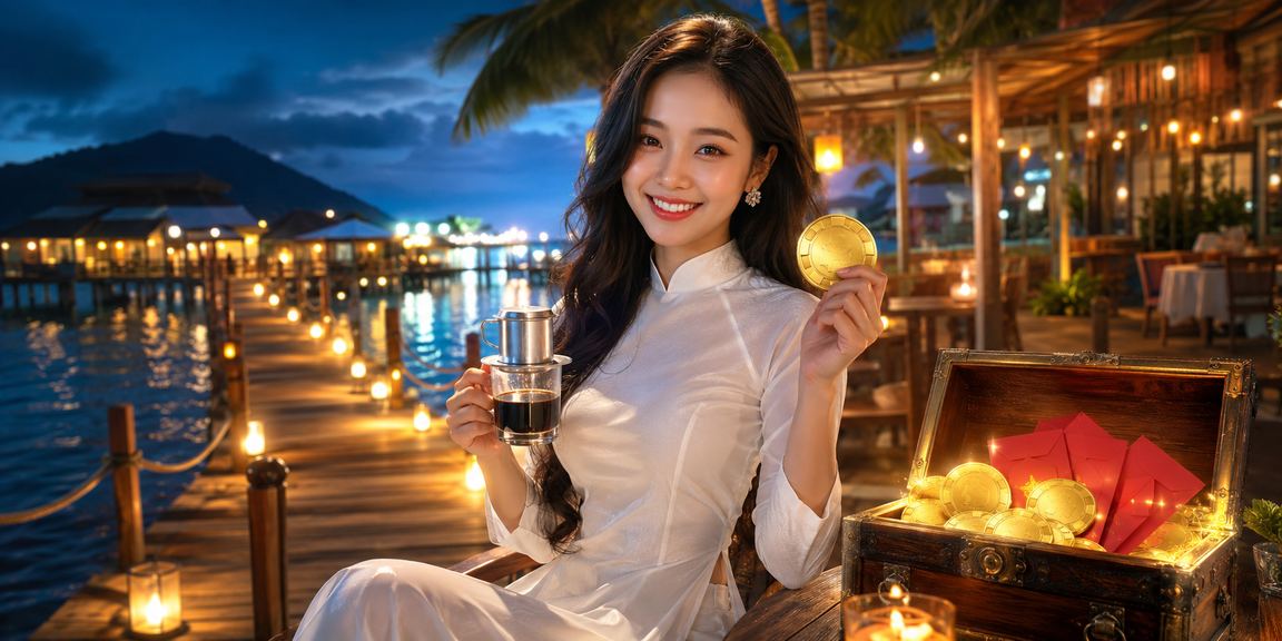 Khung cảnh thưởng thức cà phê và theo dõi kèo cược tại Vũng Tàu